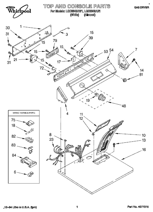 Diagram for LGC6646AW1