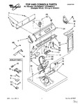 Diagram for 01 - Top & Console, Lit/optional