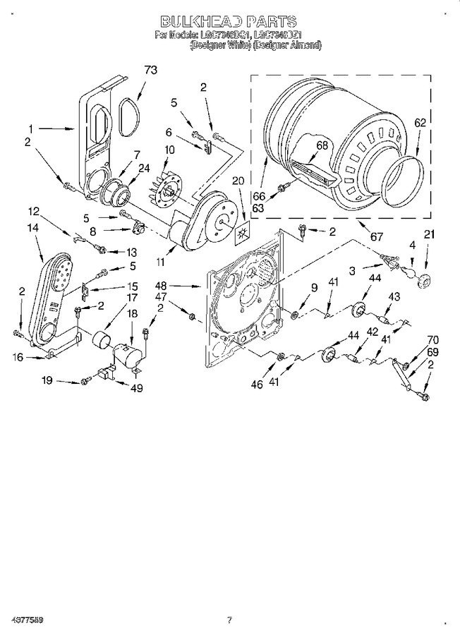 Diagram for LGC7646DQ1