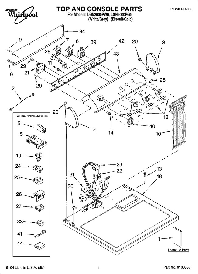 Diagram for LGN2000PW0