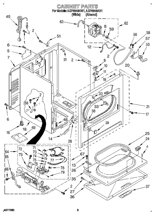 Diagram for LGP6848AW1