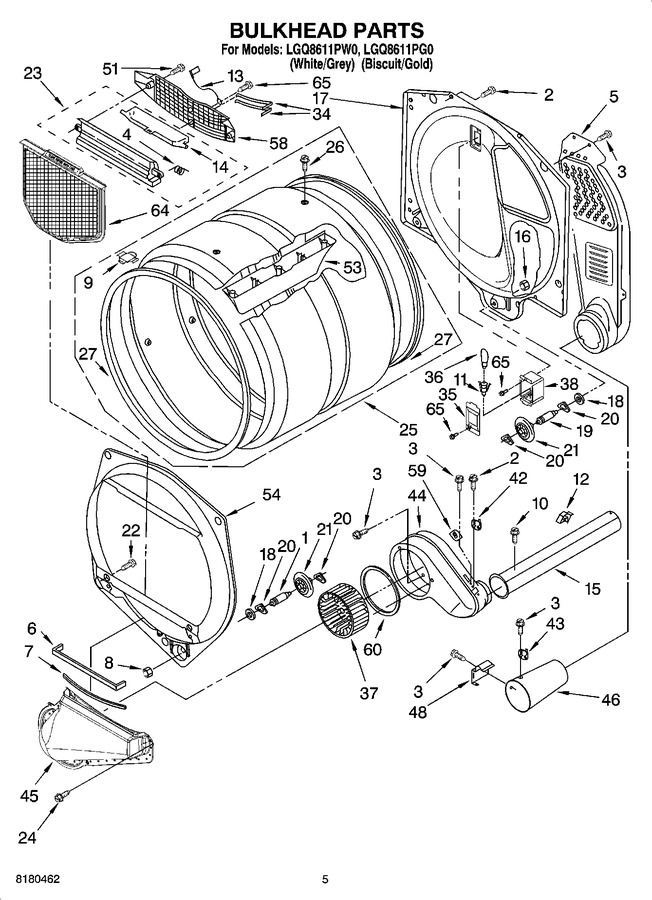 Diagram for LGQ8611PW0