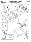 Diagram for 01 - Top And Console Parts