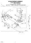 Diagram for 04 - 8576353 Burner Assembly, Optional Parts (not Included)