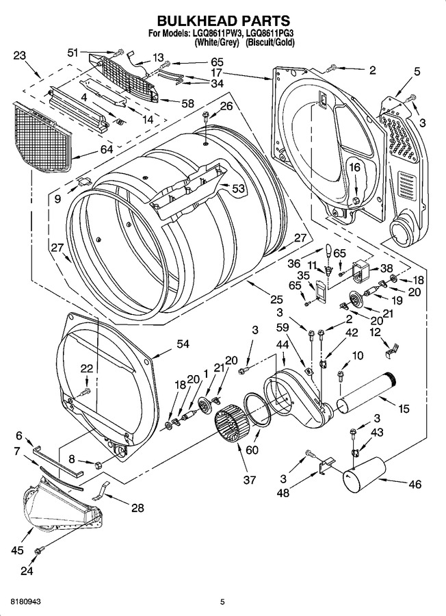 Diagram for LGQ8611PW3