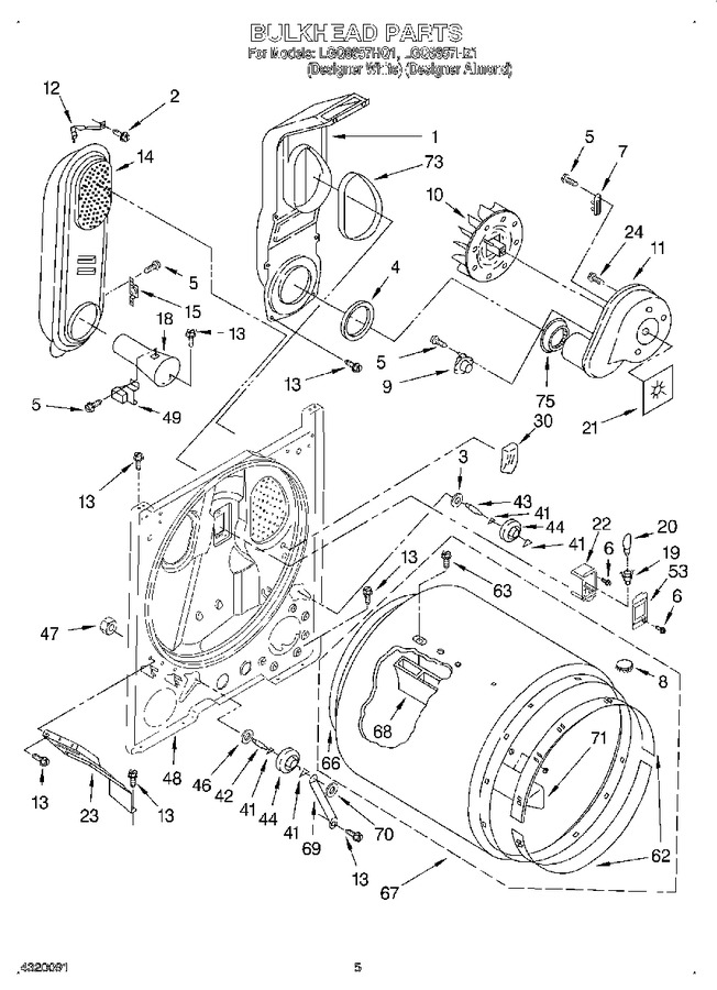 Diagram for LGQ8857HQ1