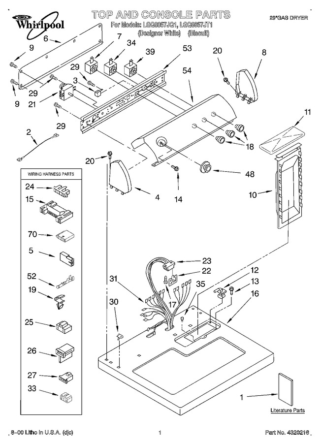 Diagram for LGQ8857JT1