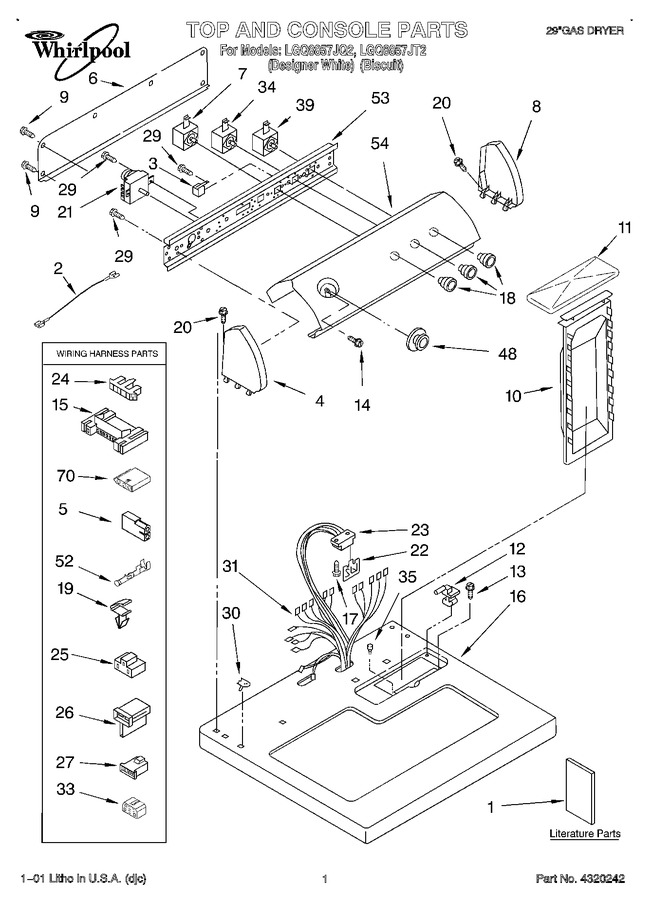 Diagram for LGQ8857JT2