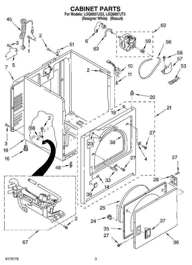 Diagram for LGQ8857JQ3