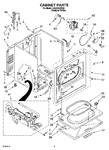 Diagram for 02 - Cabinet Parts