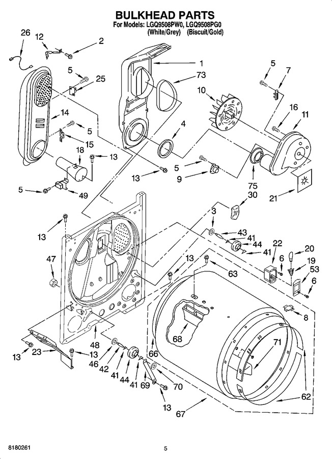 Diagram for LGQ9508PW0