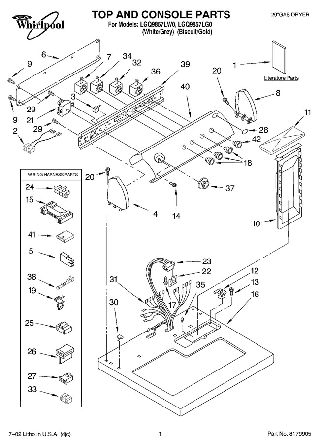 Diagram for LGQ9857LW0