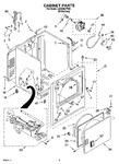 Diagram for 02 - Cabinet Parts