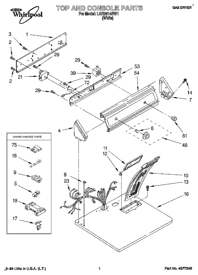 Diagram for LGR2614BW1