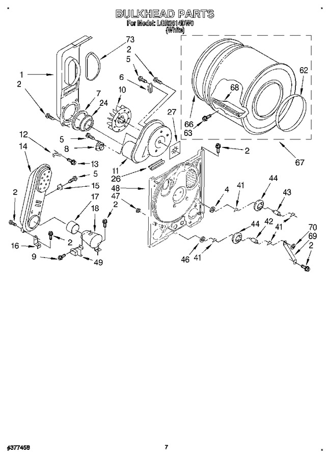 Diagram for LGR2614DW0