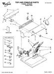 Diagram for 01 - Top And Console Parts