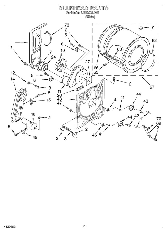 Diagram for LGR3634JW0