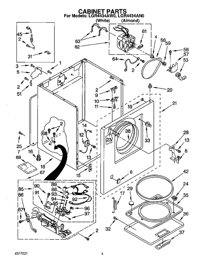 Diagram for LGR4434AW0