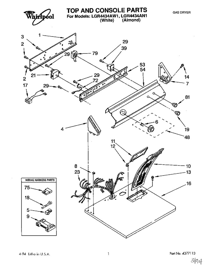 Diagram for LGR4434AN1