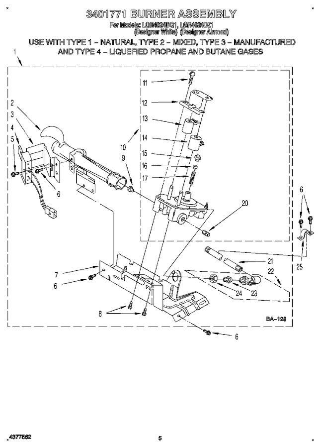 Diagram for LGR4624DQ1