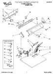 Diagram for 01 - Top And Console, Lit/optional