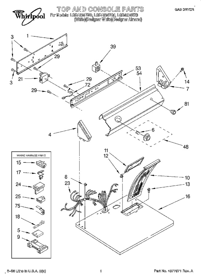 Diagram for LGR4634EZ0