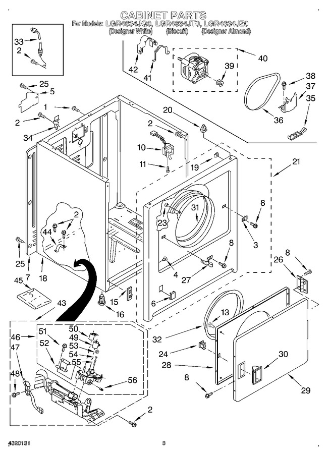 Diagram for LGR4634JZ0