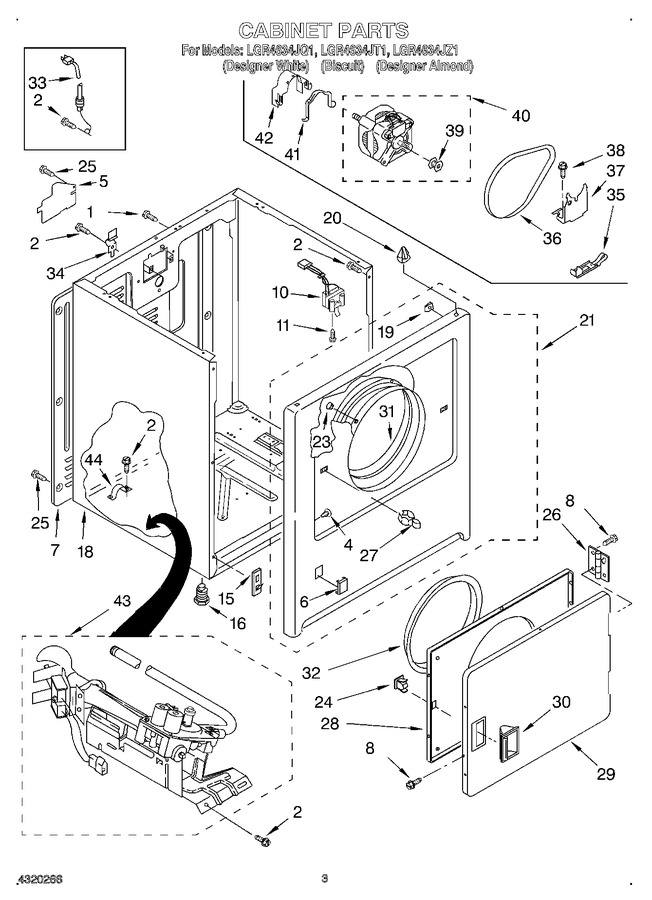 Diagram for LGR4634JQ1