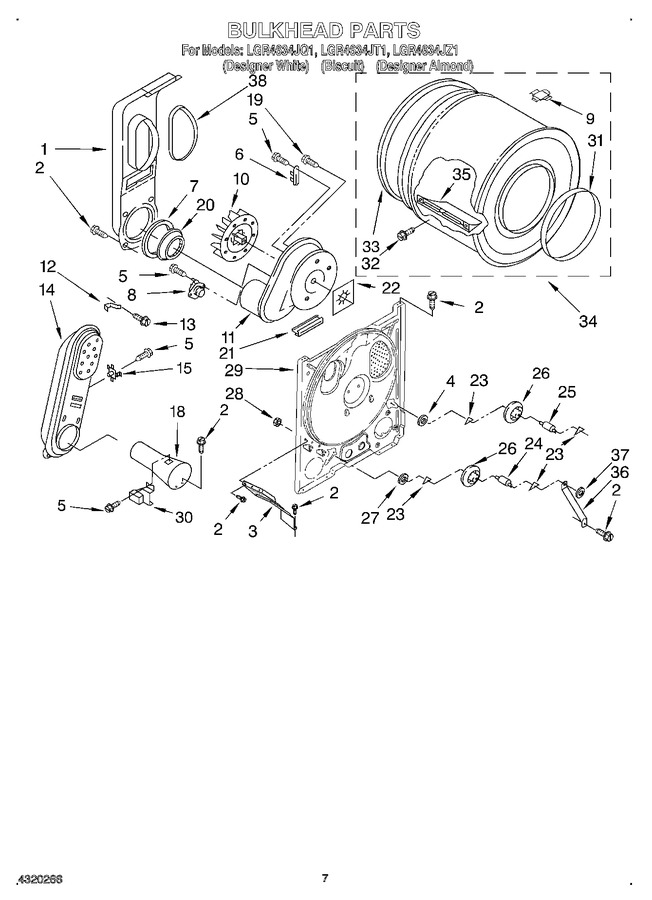 Diagram for LGR4634JQ1