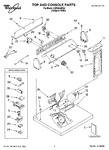 Diagram for 01 - Top And Console Parts