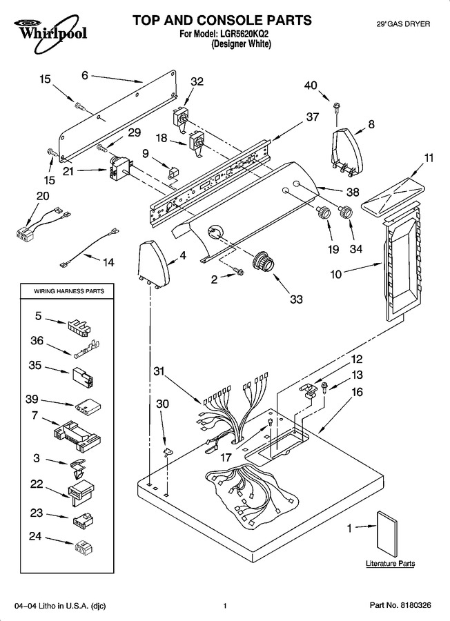 Diagram for LGR5620KQ2