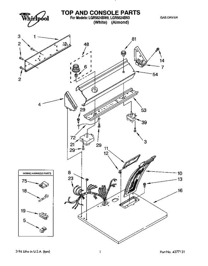 Diagram for LGR5624BN0