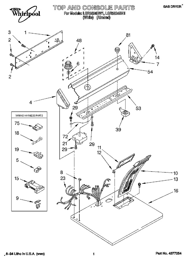 Diagram for LGR5624BN1