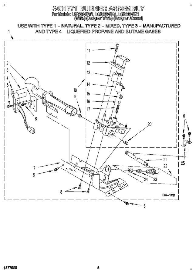 Diagram for LGR5624DZ1