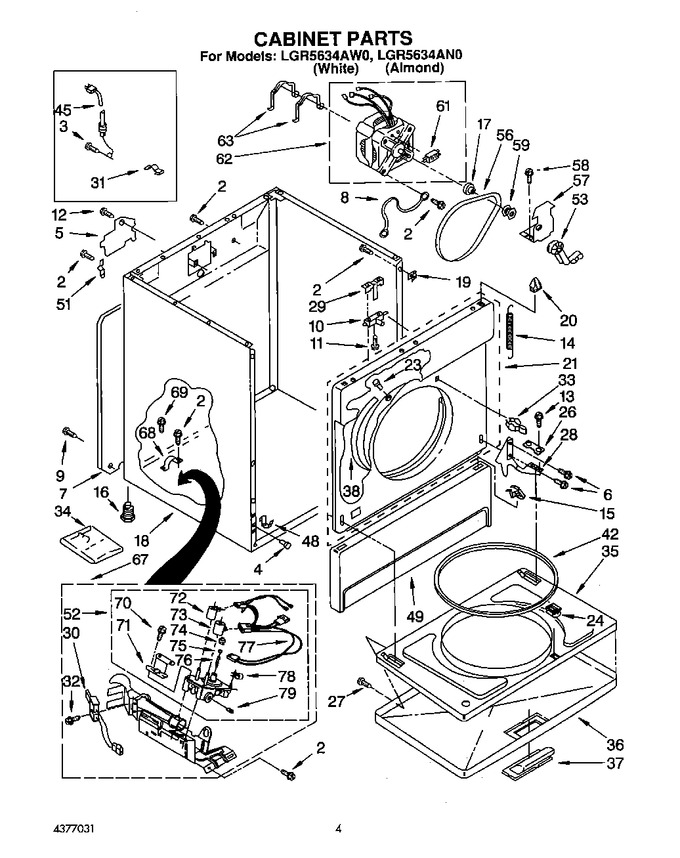 Diagram for LGR5634AW0