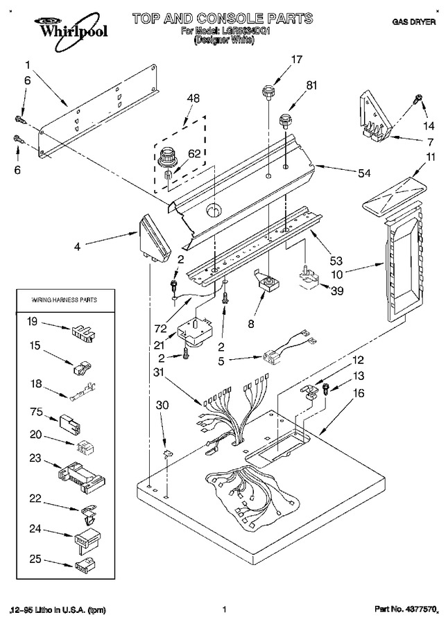 Diagram for LGR5634DQ1