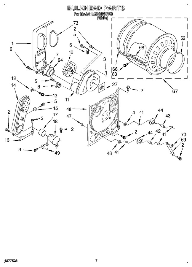 Diagram for LGR5636DW0