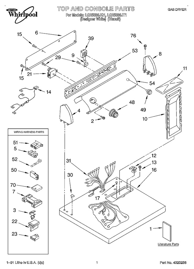 Diagram for LGR5636JT1