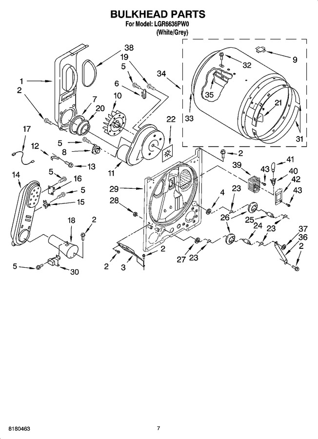 Diagram for LGR6636PW0