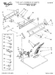 Diagram for 01 - Top And Console, Lit/optional