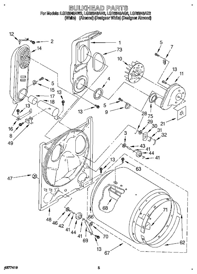 Diagram for LGR6848AW2