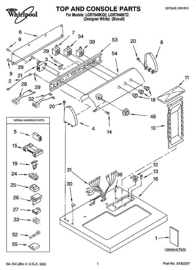 Diagram for LGR7648KT2