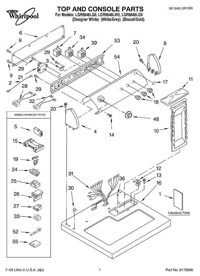 Diagram for LGR8648LW0