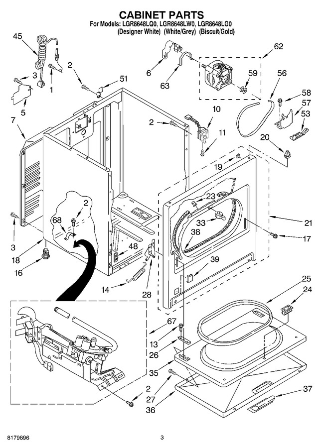 Diagram for LGR8648LW0