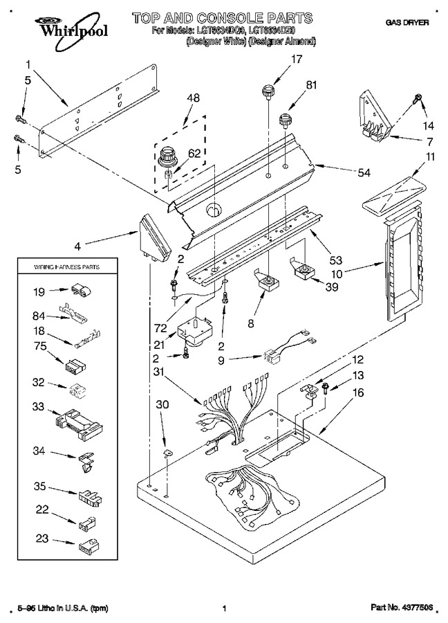 Diagram for LGT6634DQ0