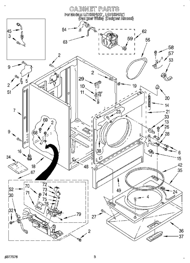 Diagram for LGT6634DZ1