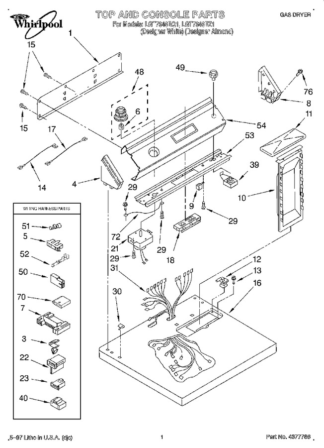 Diagram for LGT7646EQ1