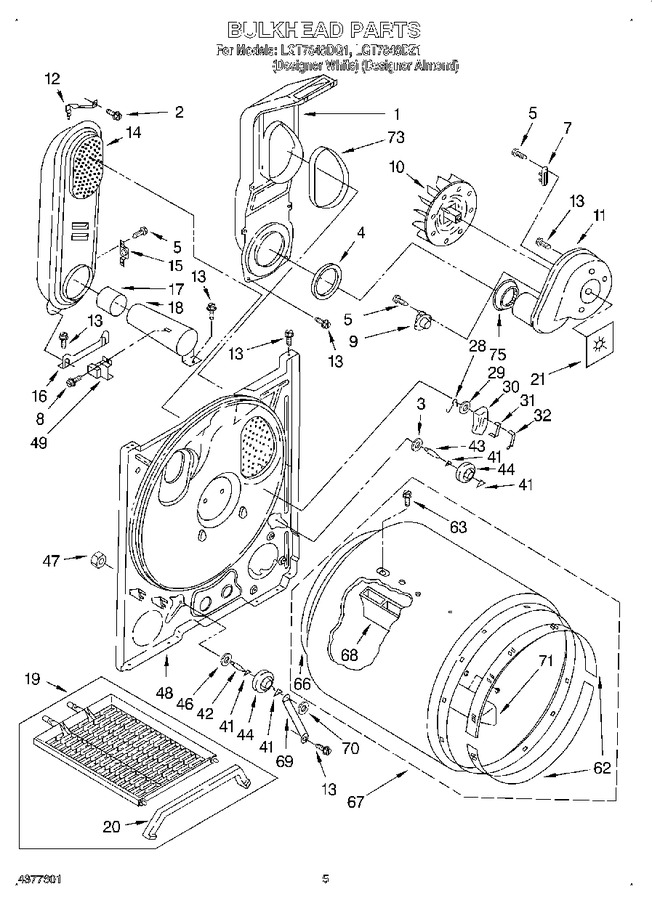 Diagram for LGT7848DQ1