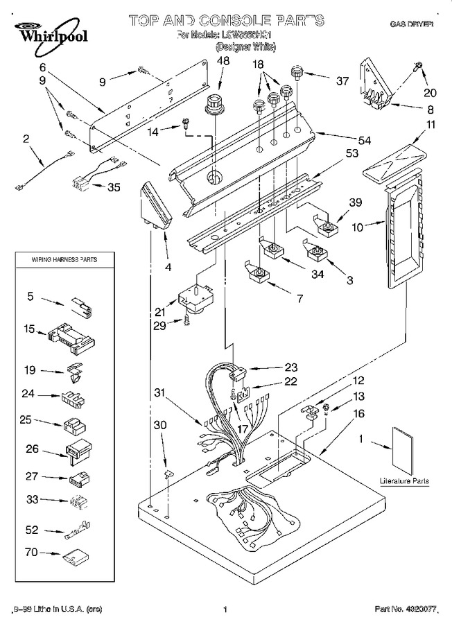 Diagram for LGW8858HQ1