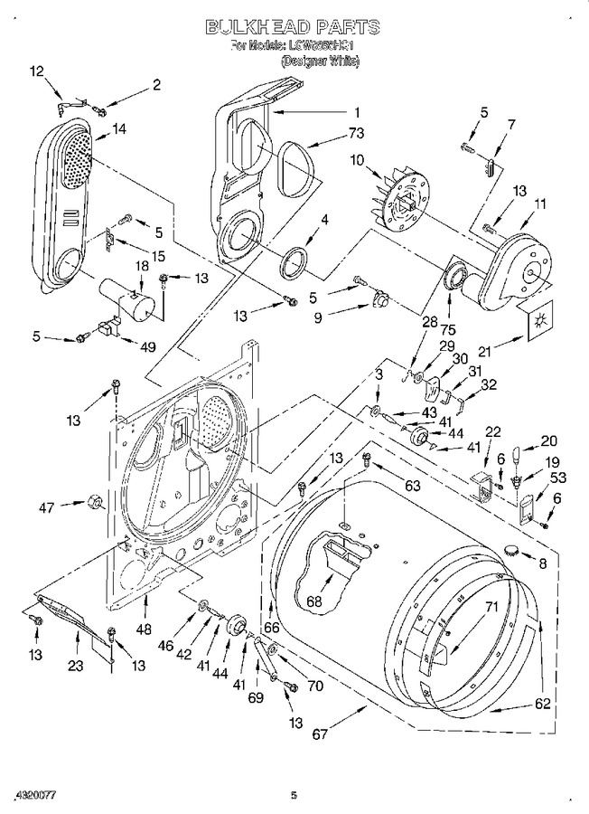 Diagram for LGW8858HQ1